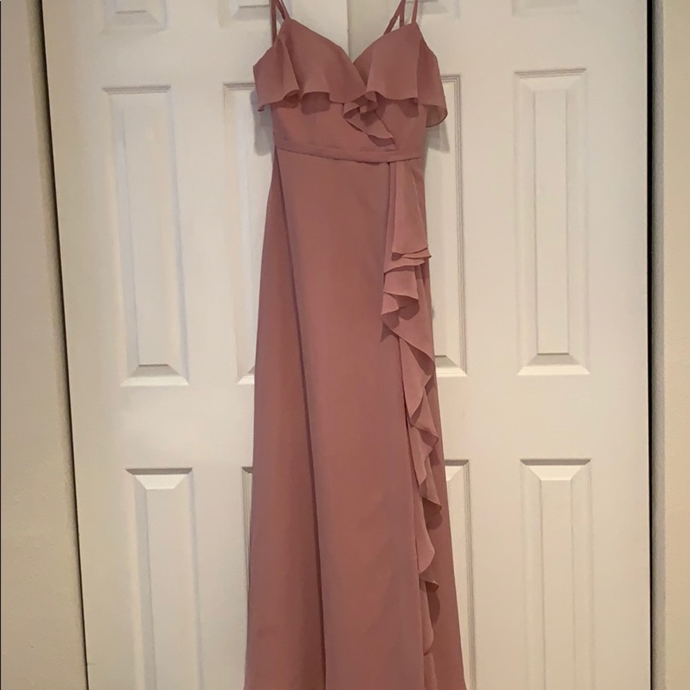 Azazie Mauve Bridesmaids/Prom Dress